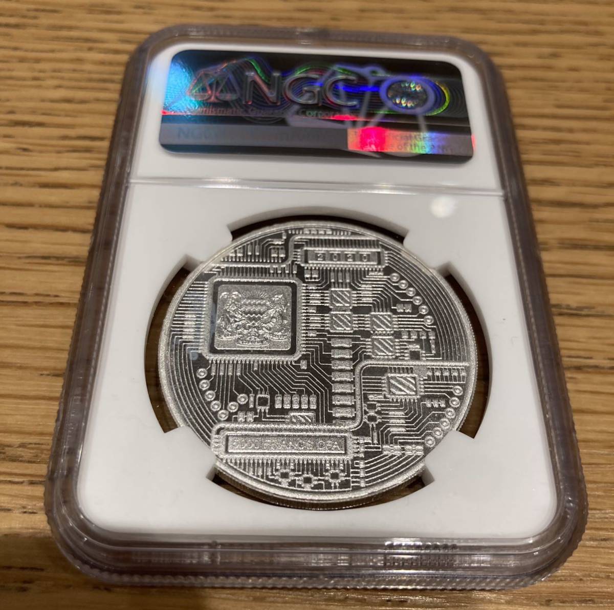 チャド共和国 CFAフラン 1オンス ビットコイン 銀貨 Ethereum CFA
