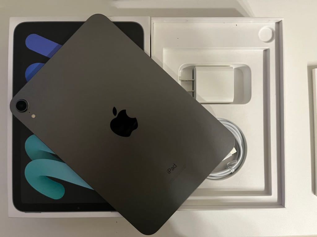 美品】iPad mini6 Wi-Fi版 第6世代 スペースグレイ 64GB Apple iPad mini