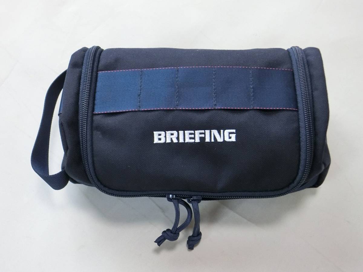 BUVALさま専用　 BRIEFING ポーチ　アイアンカバー8セット ☆BRIEFING BOX POUCH GOLF ブリーフィング ネイビーのボックスポーチ