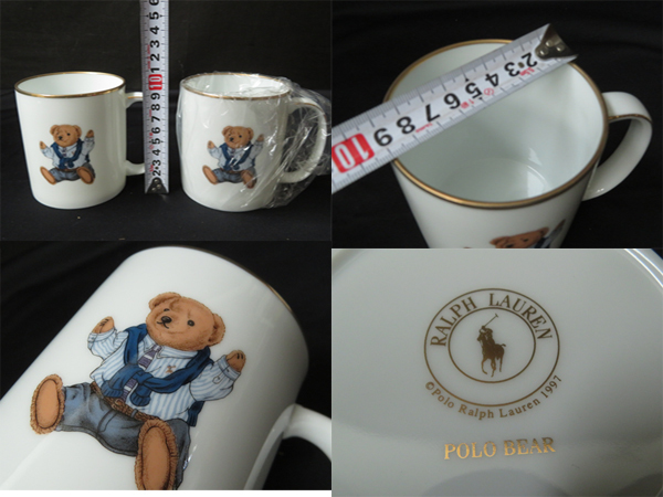 M7191y】 未使用 RALPH LAUREN POLO BEAR ラルフローレン ポロベア 