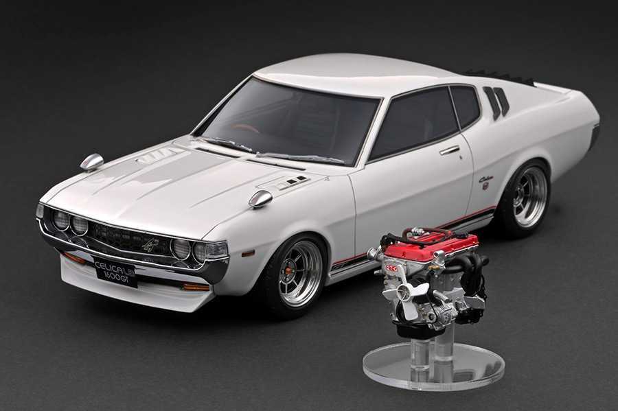 正規品，セール WEB限定 イグニッションモデル 1/18 トヨタ セリカ 1600GT LB ホワイト ハヤシストリート リフトバック IG2605 TA27 ＆ 2T-G エンジン付(hpi・racing)｜売買されたオークション情報、yahooの商品情報をア hpi・racing