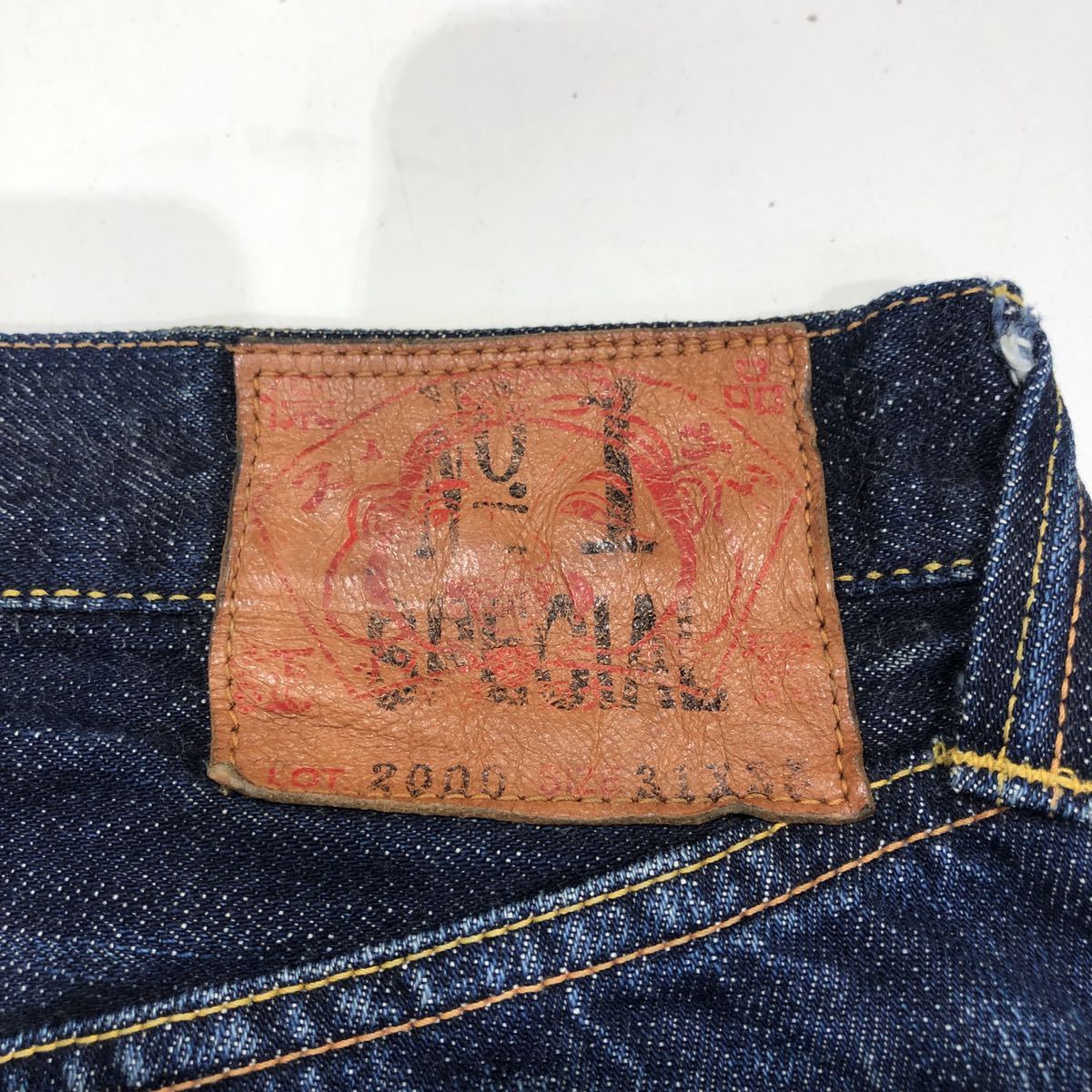EVISU】デニムパンツ エビス エヴィス 31 赤カモメ インディゴ 赤耳 