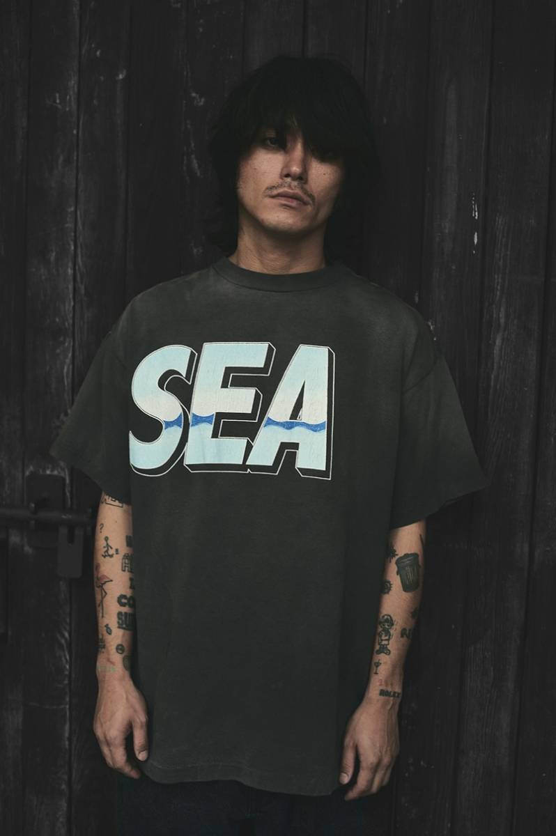 SAINT MICHAEL WIND AND SEA LS TEE XL 黒 セントマイケル 【公式通販】