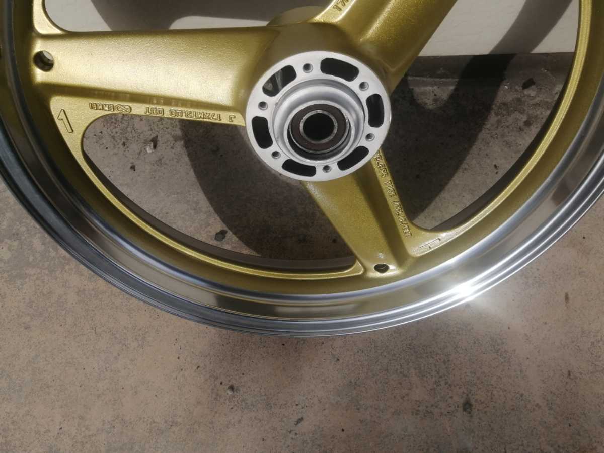 CB400SF NC31 ゴールドホイールセット 【公式通販】