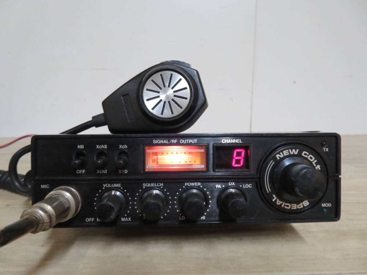 希少! NEW COLt 8000 SPECIAL☆CB無線機 コルト トランシーバー 当時物  