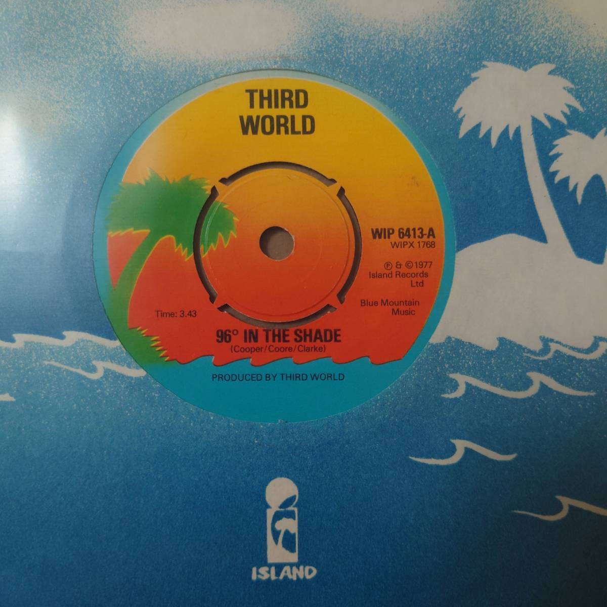 超激得，格安 レア Third World - 96 In The Shade / Human Market Place // Island Records 7inch / Roots / 96&deg;(レゲエ)｜売買されたオークション情報、yahooの商品情報をアーカイブ公開 - オークファン レゲエ