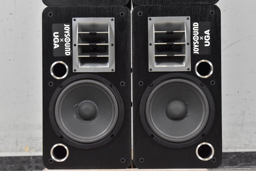 JOYSOUND×UGA カラオケ CS-03 スピーカー 2ペア ④(カラオケ機器 JOYSOUND×UGA カラオケ CS-03 スピーカー 2ペア ④(カラオケ機器