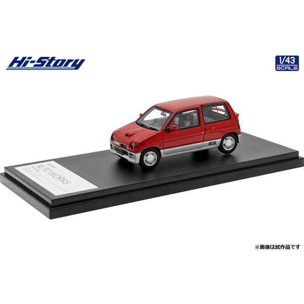 ハイストーリー 1/43 スズキ アルトワークス RS/R 1988 レッド 1⁄43 スズキ | ハイストーリー ALTO アルト SUZUKI Hi-Story ワークス RS⁄R