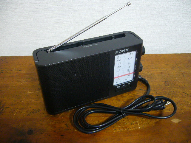 ☆SONY FM/AMポータブルラジオICF-506(ワイFM対応)21年製 動作品 ☆SONY FM/AMポータブルラジオICF-506(ワイFM対応)21年製 動作品