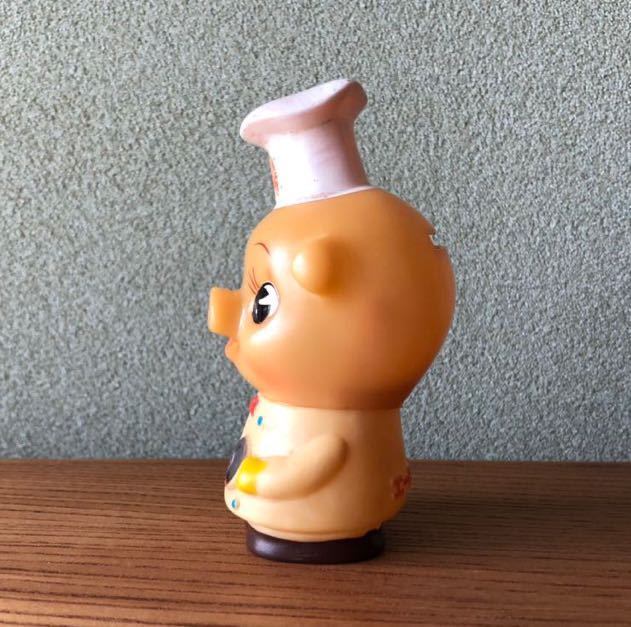 エースコック 子豚のコック ソフビ 人形 昭和レトロ