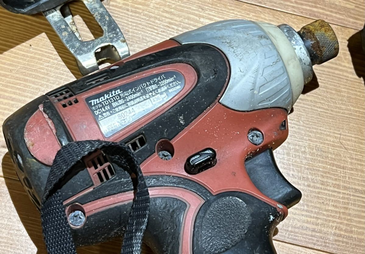 ☆ジャンク☆Makita マキタ インパクトドライバー 6点セット ☆ジャンク☆Makita マキタ インパクトドライバー 6点セット