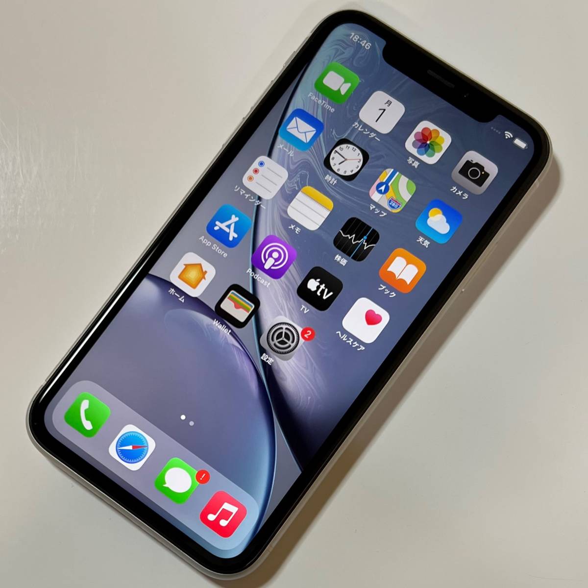 iPhone XR 128GB 本体のみ　バッテリー87% ホワイト iPhone XR 128GB 本体のみ バッテリー87% ホワイト 128GB XR SIMフリー
