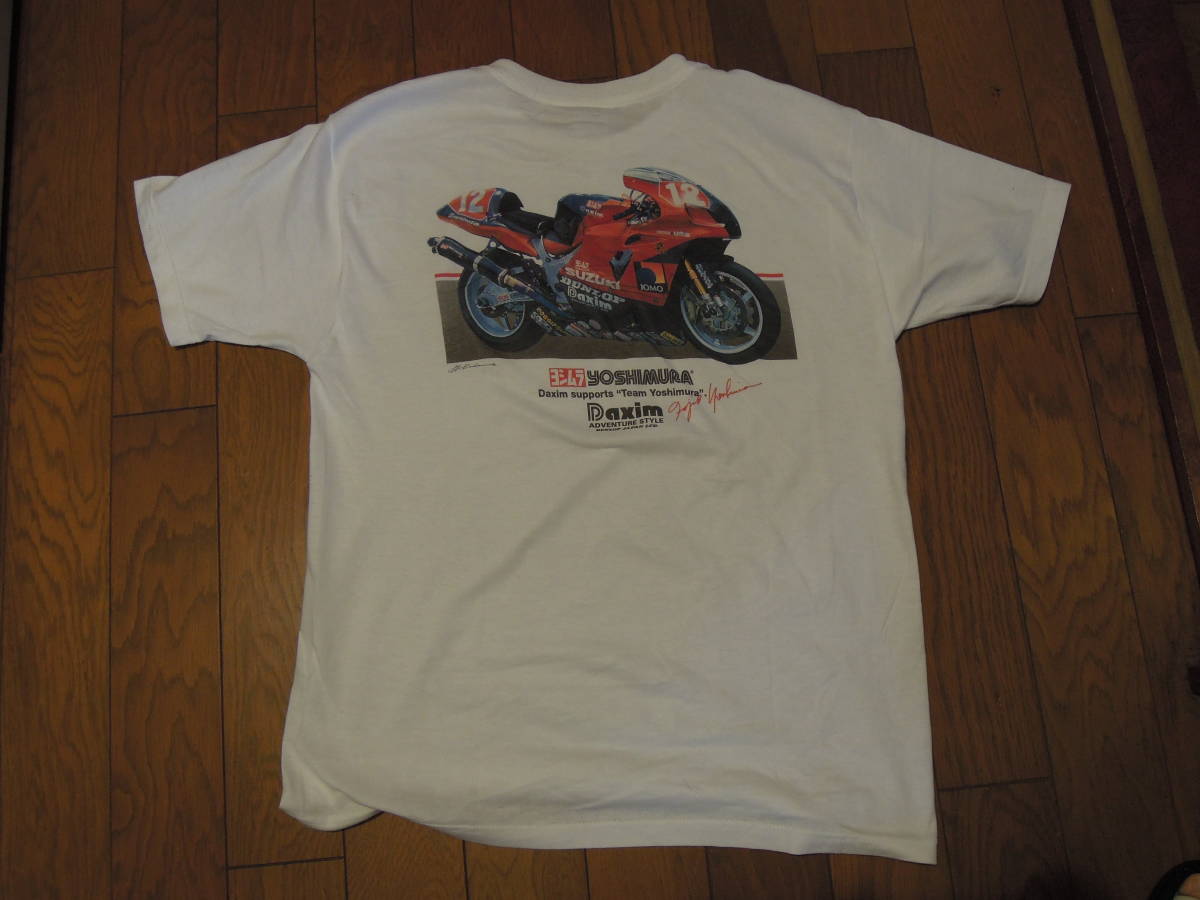 未使用 ヨシムラ レーシング USA スズキ ビンテージ Tシャツ バイク 未使用 ヨシムラ レーシング USA スズキ ビンテージ Tシャツ バイク