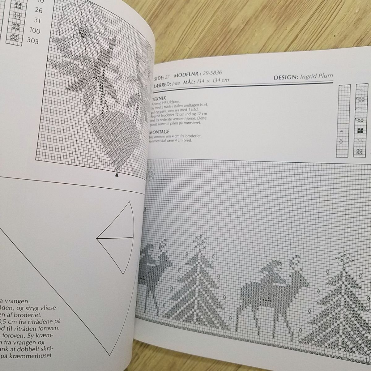 手芸系[フレメ クリスマス・クロスステッチ図案集 Julens Korssting