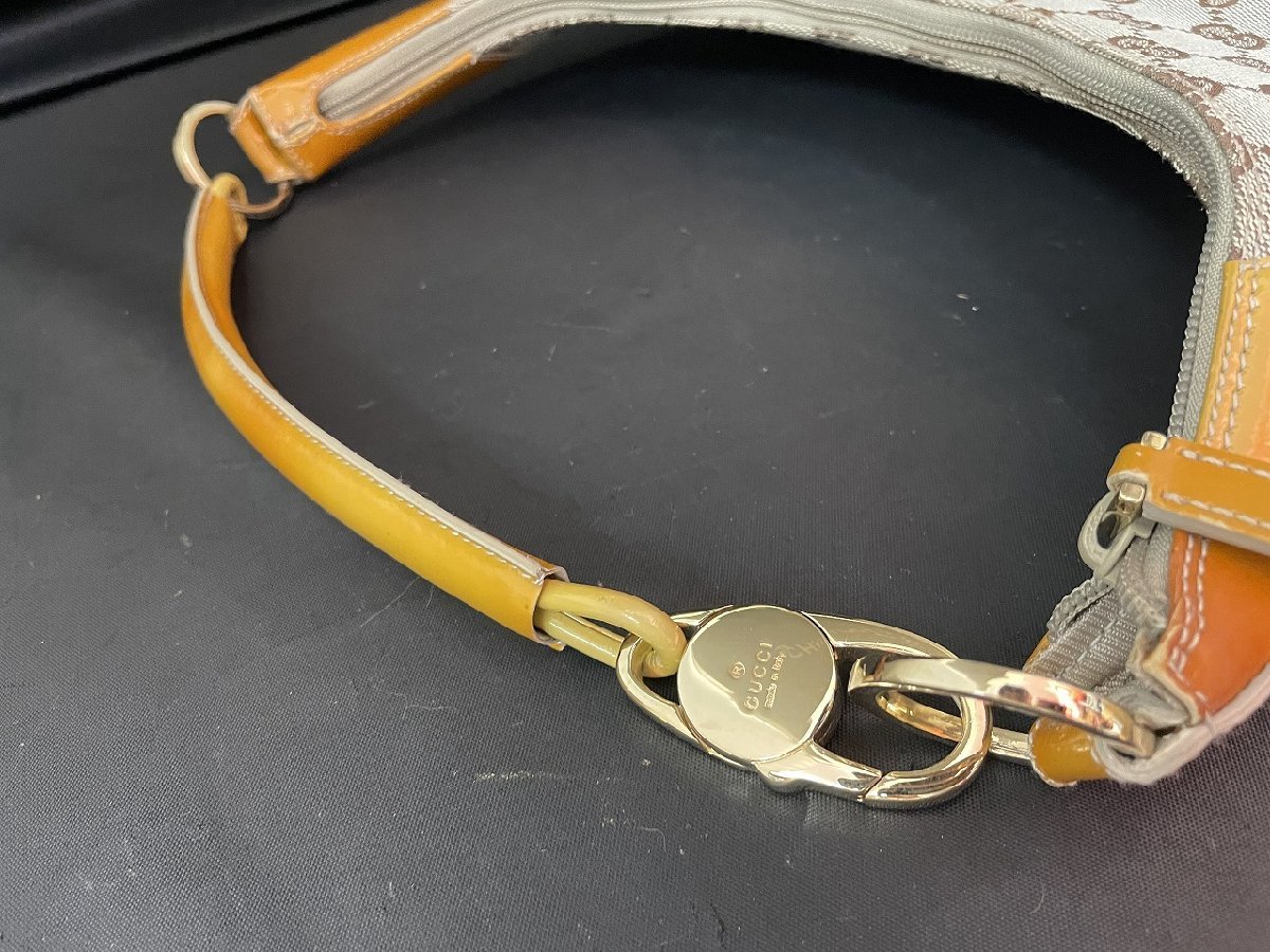 〓 超人気【GUCCI グッチ GGキャンバス ハンドバッグ ショルダー 001