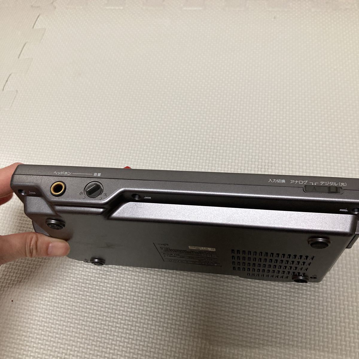 SONY MZ-R4ST MDステーション ジャンク SONY ポータブルミニディスク