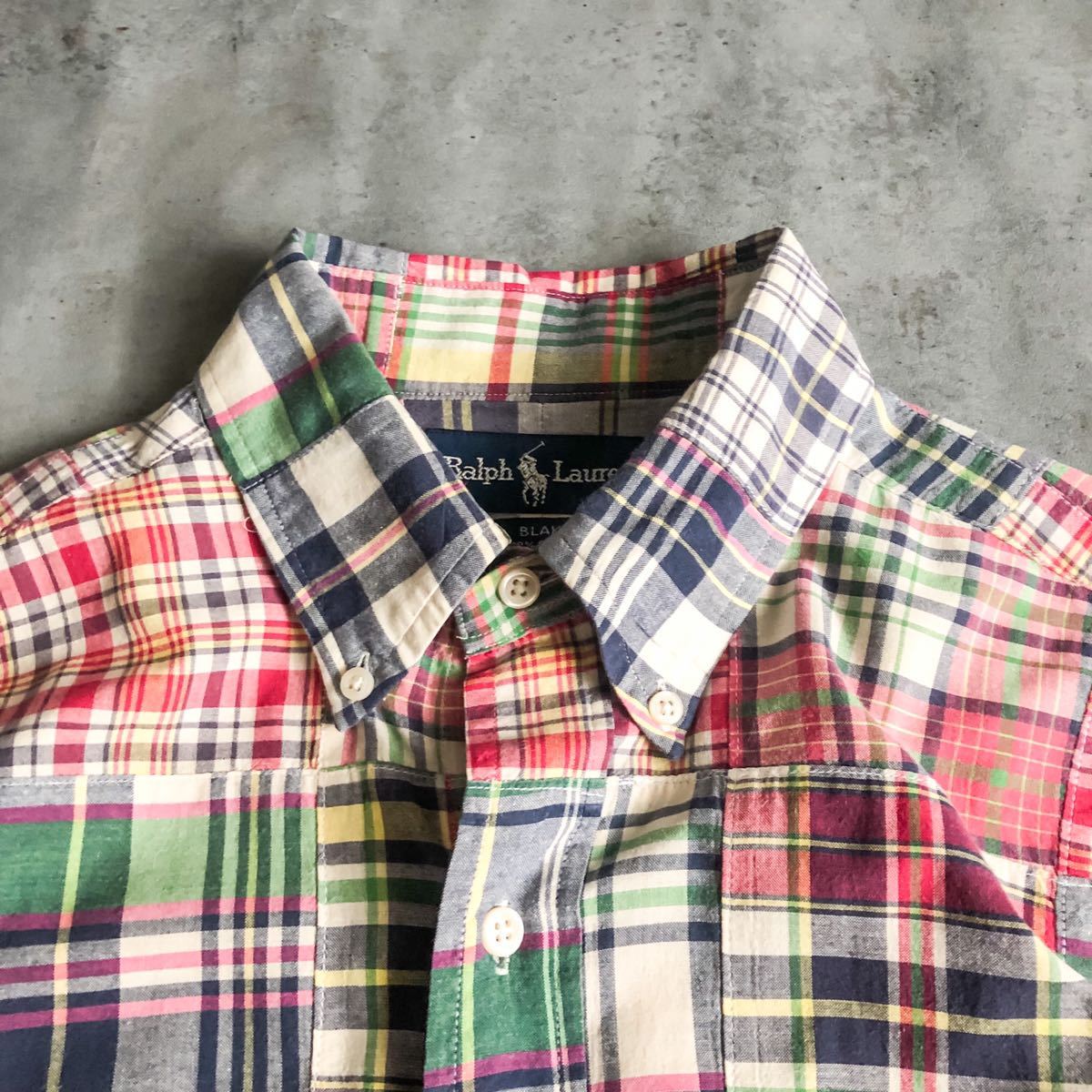 ヴィンテージ 90s Ralph Lauren ラルフローレン BLAKE インド綿 