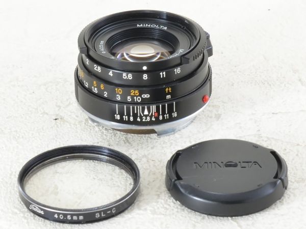 Minolta MINOLTA (ミノルタ) M-ROKKOR 40mm F2（20963） CLE + M