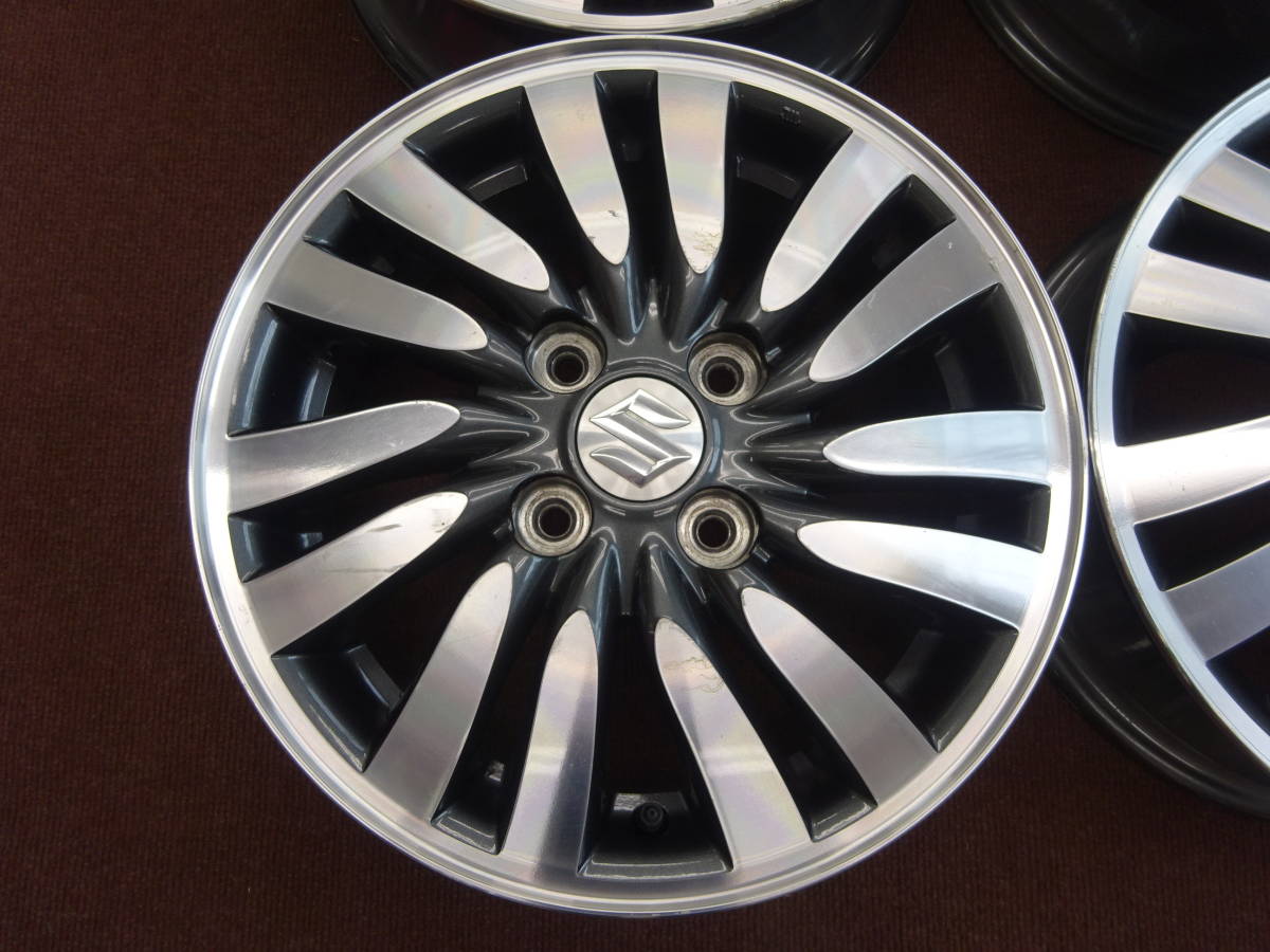 SUZUKIスズキ 純正14インチアルミホイール4本セット スズキ 純正 14