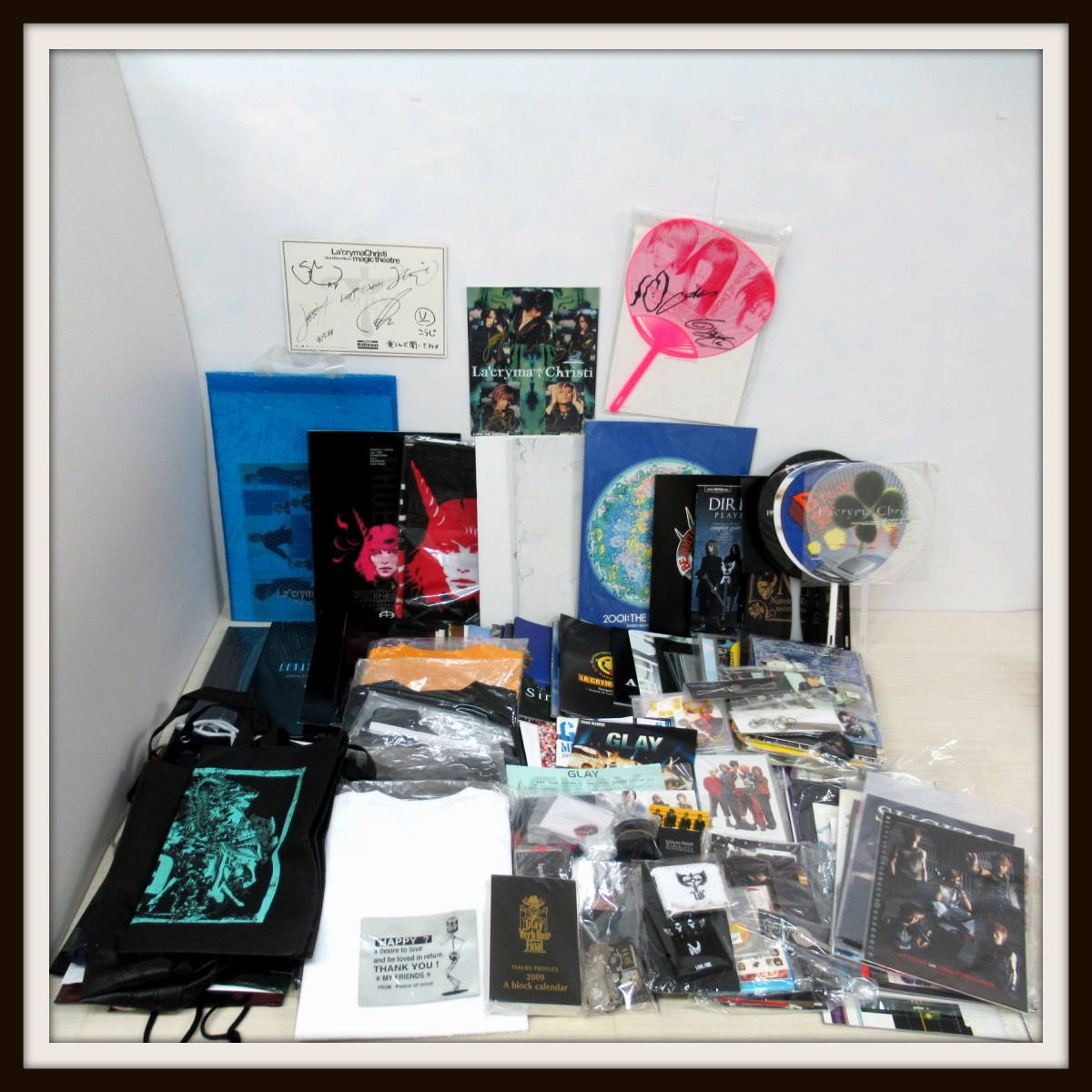 La'cryma Christi LEVINグッズセット サイン有含 サイン含】V系 ヴィジュアル系 グッズセット☆La'cryma Christi/GLAY