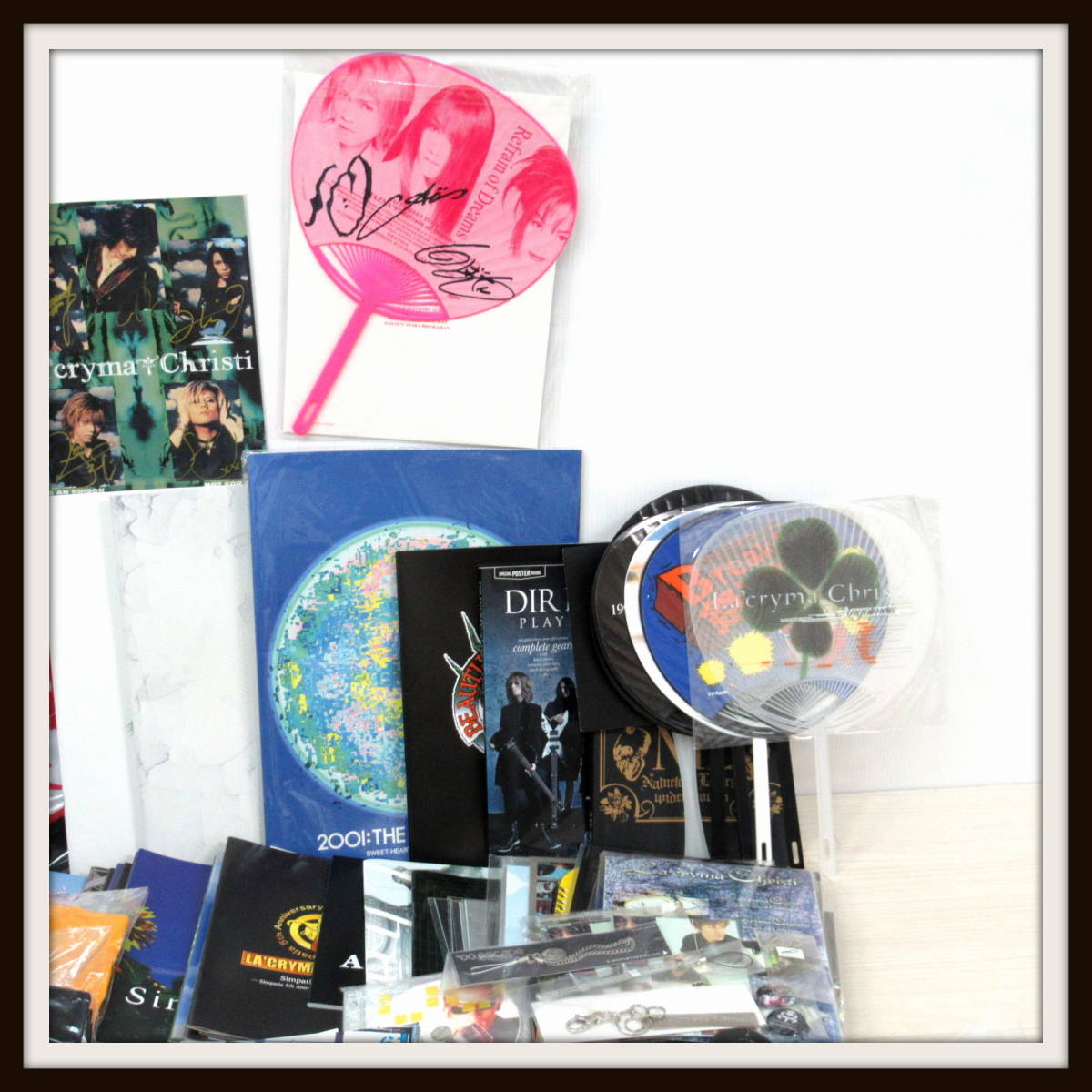 サイン含】V系 ヴィジュアル系 グッズセット☆La'cryma Christi/GLAY