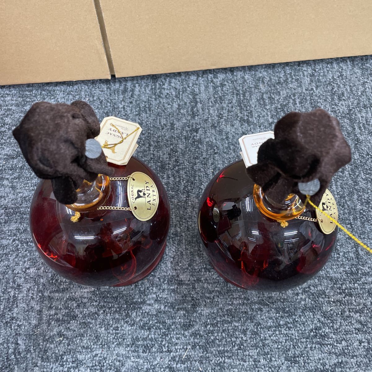 75.☆未開栓☆ LANDY EXTRA ランディCOGNAC コニャック 2本セット
