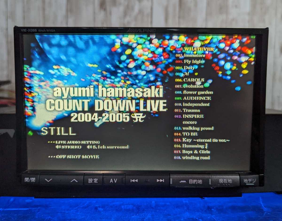 アルパイン BIG-X 8インチ HDDナビ 新品アンテナ VIE-X066 CD DVD i 