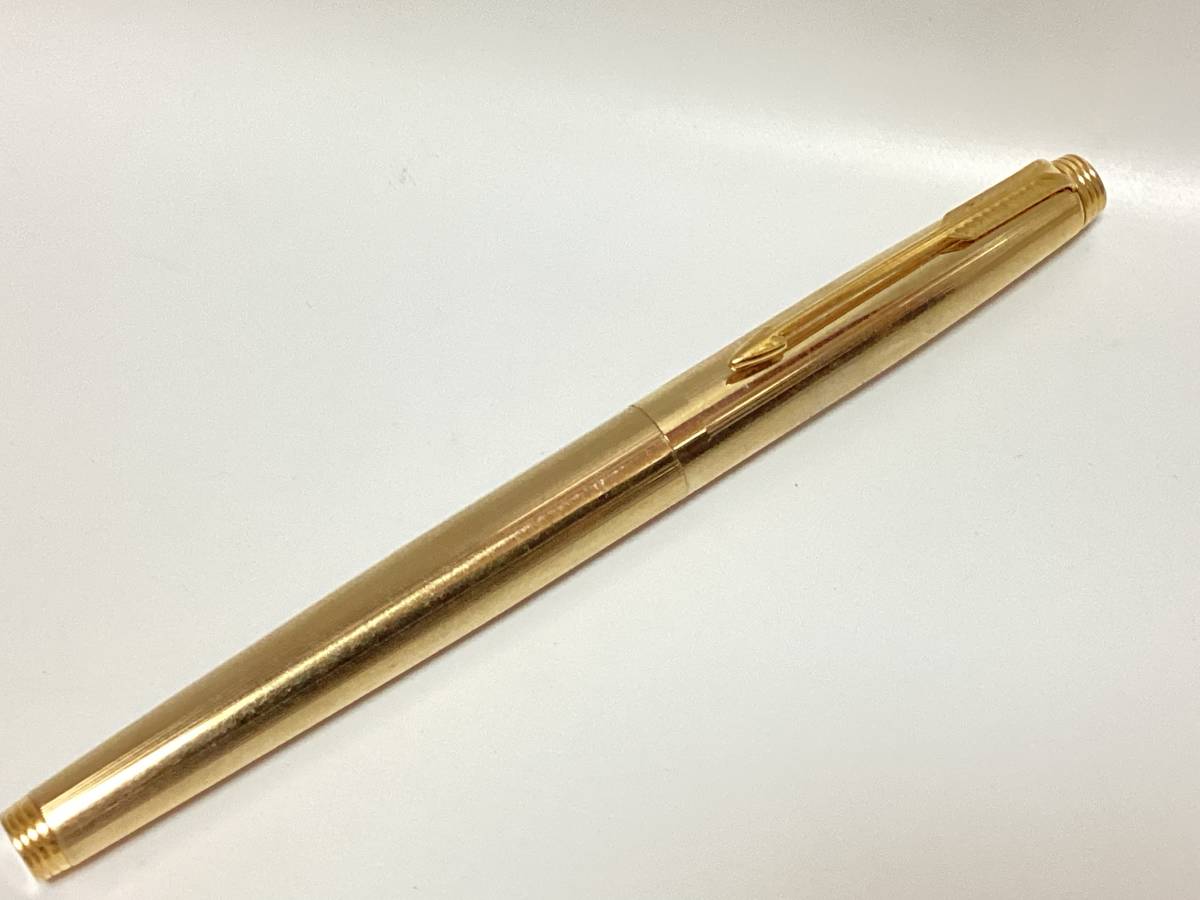 万年筆 PARKER パーカー 14K ゴールド ペン先 文房具 POINTインク 585 