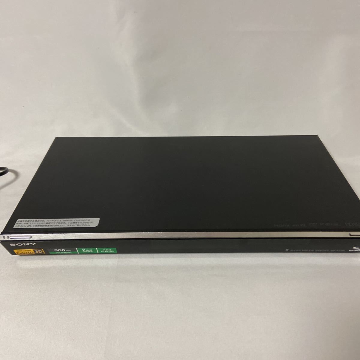 ソニー ブルーレイディスクレコーダー SONY SONY（ソニー） 2016年製