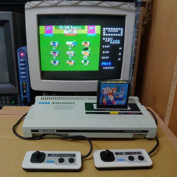 動作品】セガ SG-1000 IIの本体・コントローラーセット SEGA マークIII