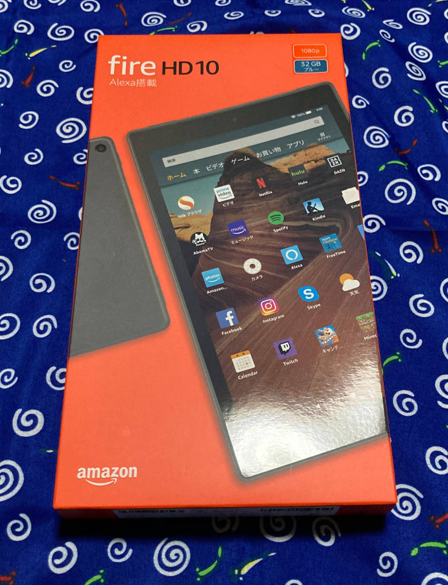Fire HD 10 タブレット ブルー 32GB 中古品 アンドロイド タブレット