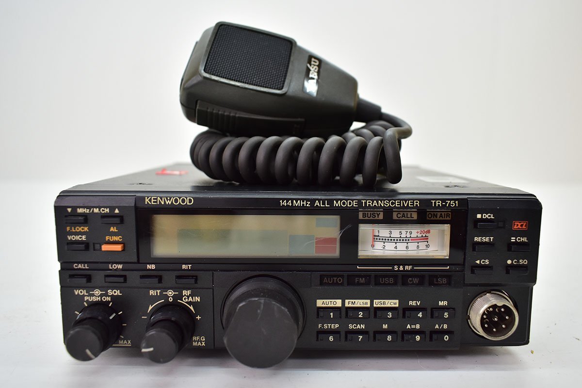 KENWOOD TR-751D 144MHz オールモード トランシーバー マイク付き