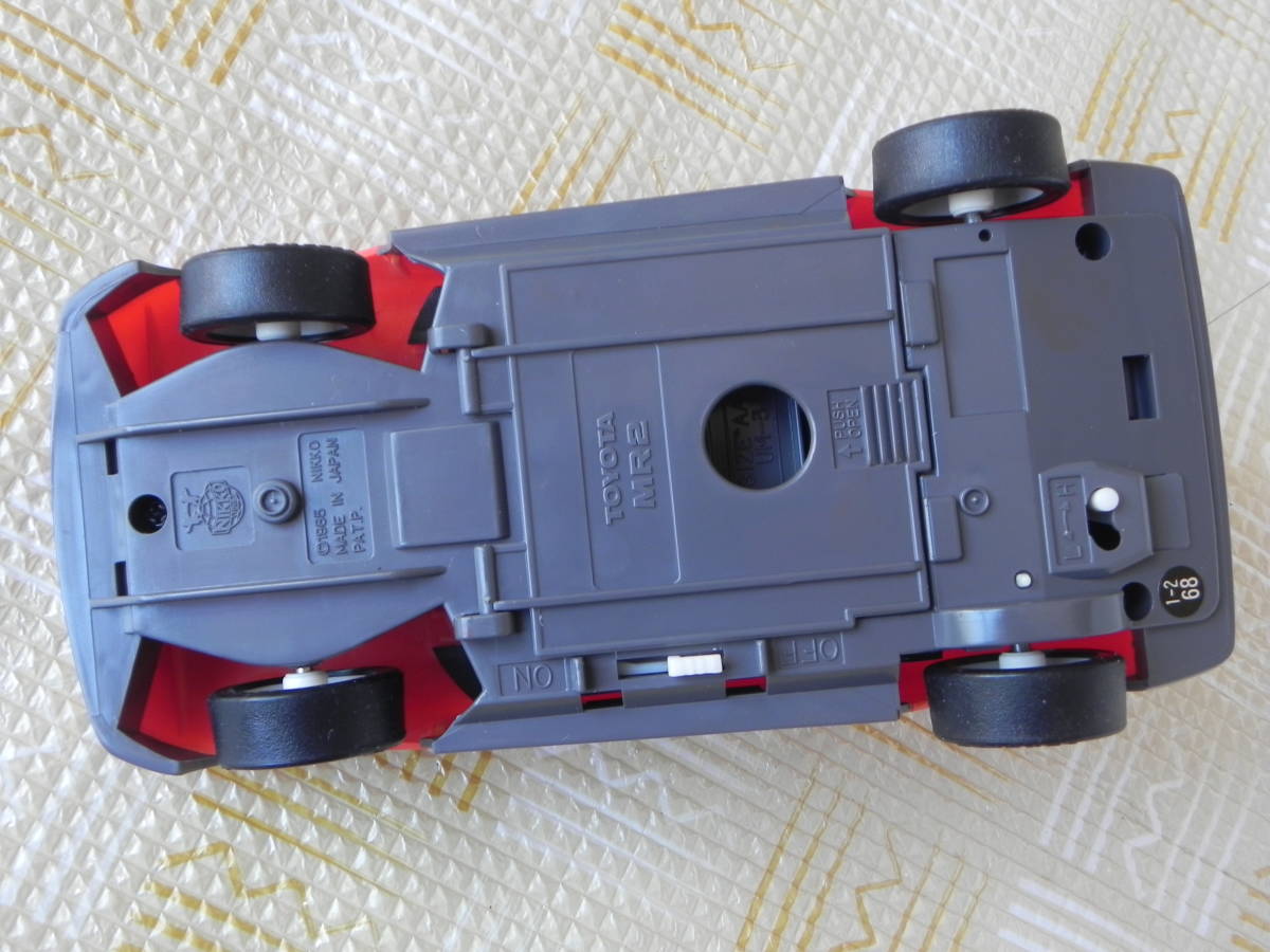 ニッコーラジオコントロール 1/24 トヨタ MR-2ミッドシップ ほぼ未使用