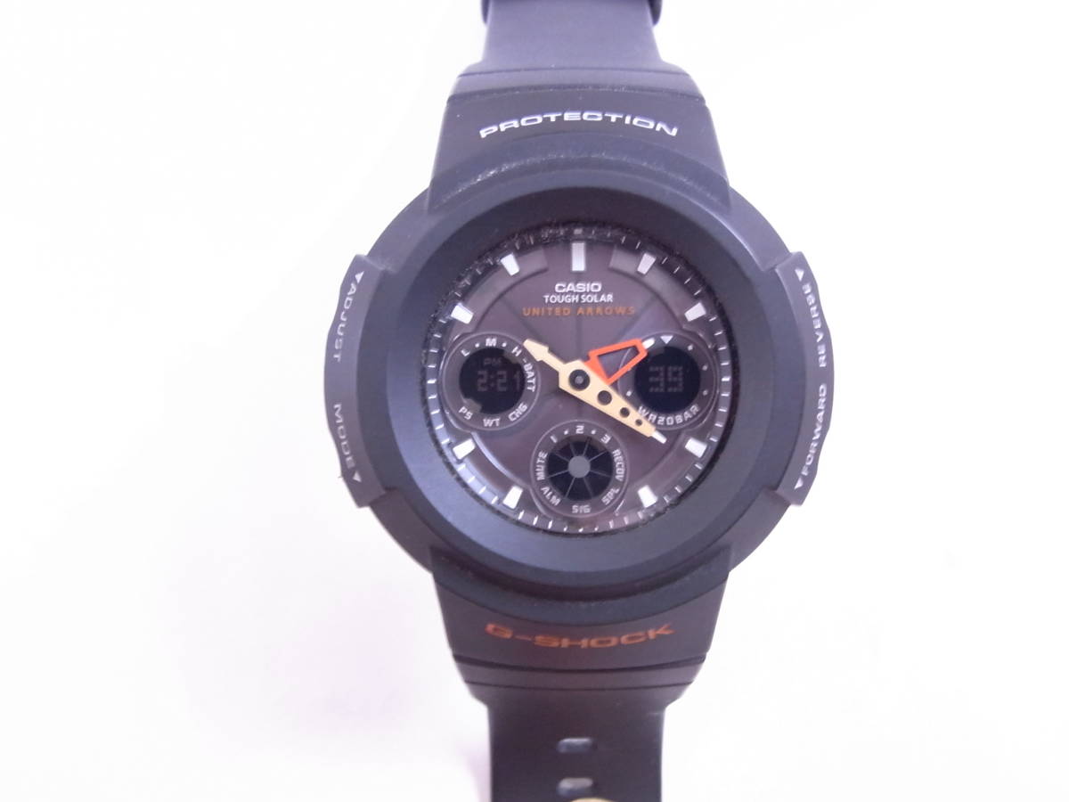 時計 ☆カシオ Gショック ユナイテッドアローズ コラボモデル AWG-500UAJ