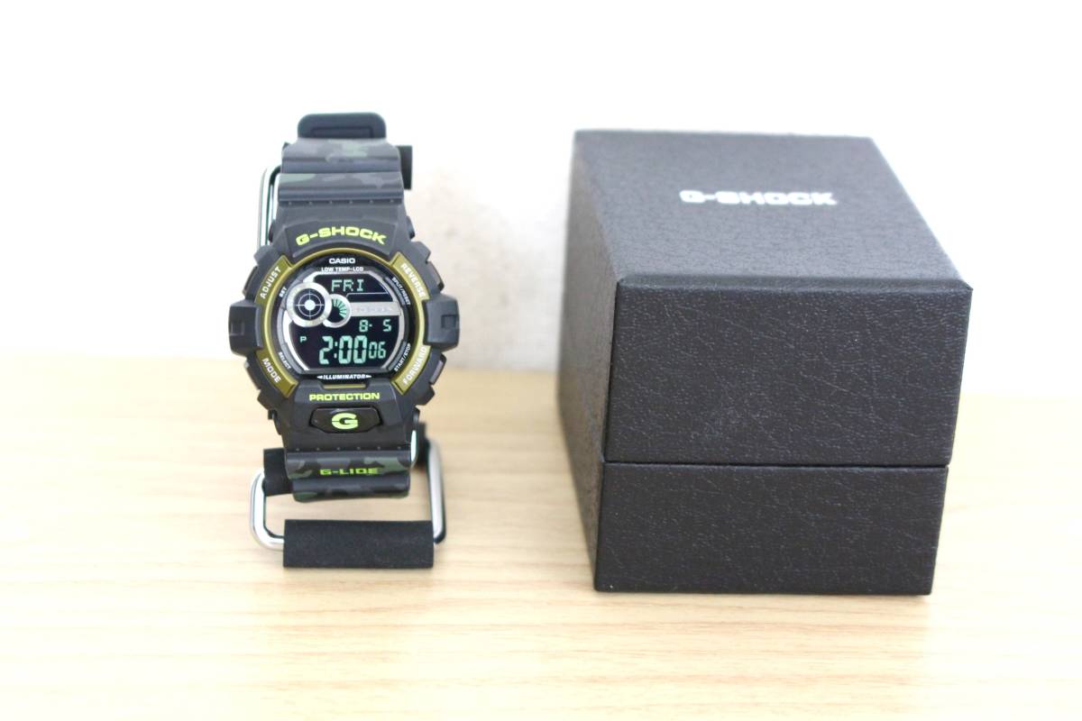 CASIO G-SHOCK カシオ 美品 G-LIDE ジーショック GLS-8900CM-2JF 5⁄30