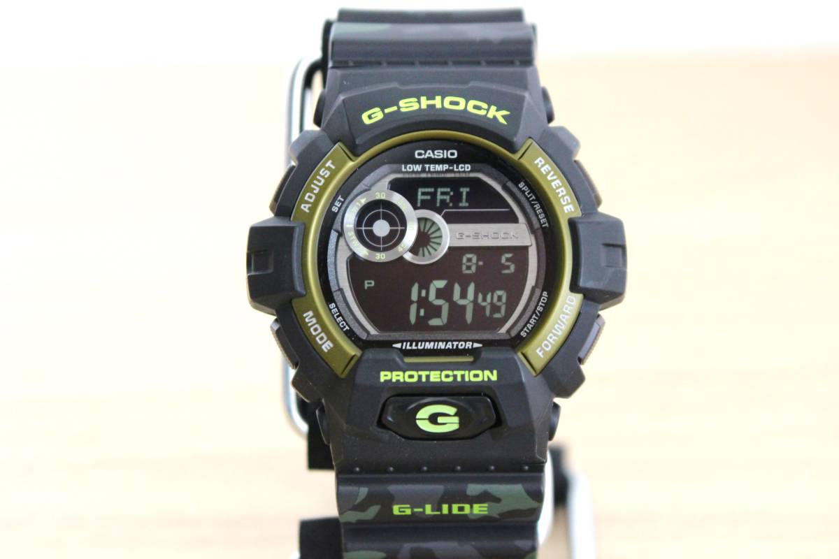 CASIO G-SHOCK カシオ 美品 G-LIDE ジーショック GLS-8900CM-2JF 5⁄30