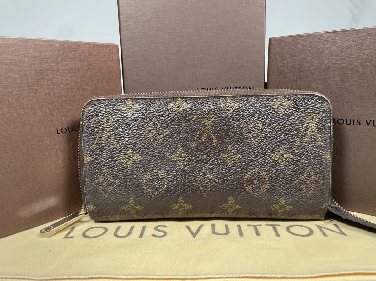 定番，豊富な 1円 ルイヴィトン LOUIS VUITTON ジッピーウォレット ラウンド 長財布 モノグラム 小銭入れ ブラウン系(モノグラムライン)｜売買されたオークション情報、yahooの商品情報をアーカイブ公開 - オ 服飾小物