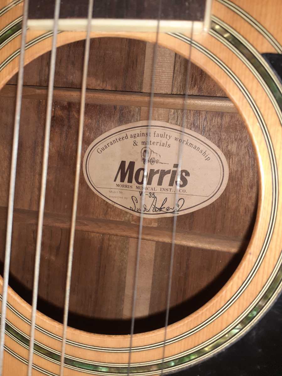 W-35 モーリス Morris アコースティックギター MORRIS ギター Guitar
