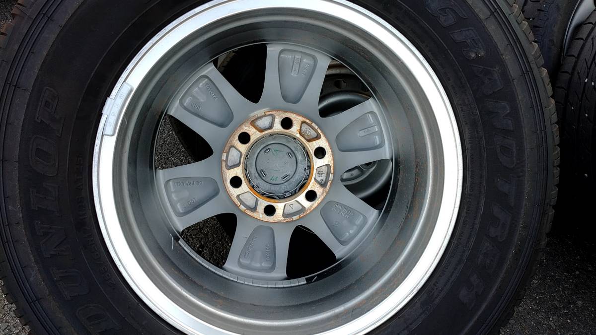 新車外し！ 現行 ハイラックス Z GUN125 Z 純正 ホイール 純正アルミと 
