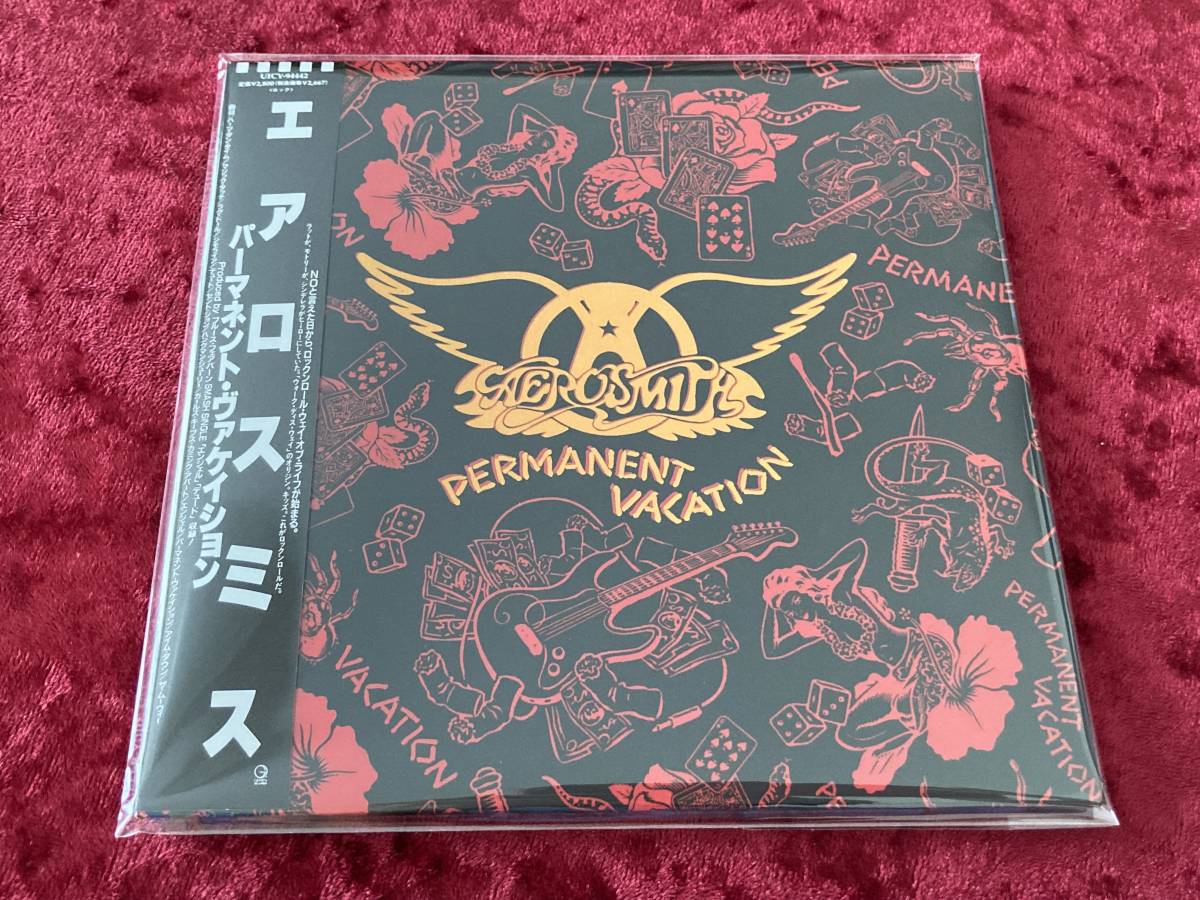 【安い，大得価】 エアロスミス 紙ジャケット/SHM-CD/初回生産限定 パーマネント ヴァケイション/日本盤/帯付/リマスター/AEROSMITH/PERMANENT VACATION(Aerosmith)｜売買されたオークション情報、yahooの商品情報をアーカ A