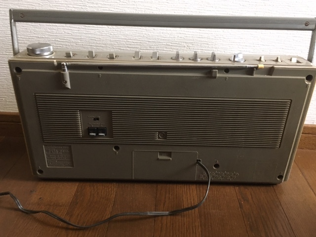 SONY ZILBA'P CFS-V3 昭和レトロラジカセ FM/AM ステレオ カセット