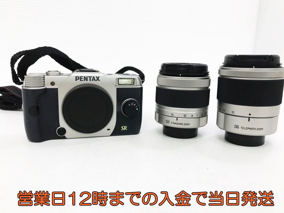中古付属品ありペンタックス Q7ズームレンズキットシルバー