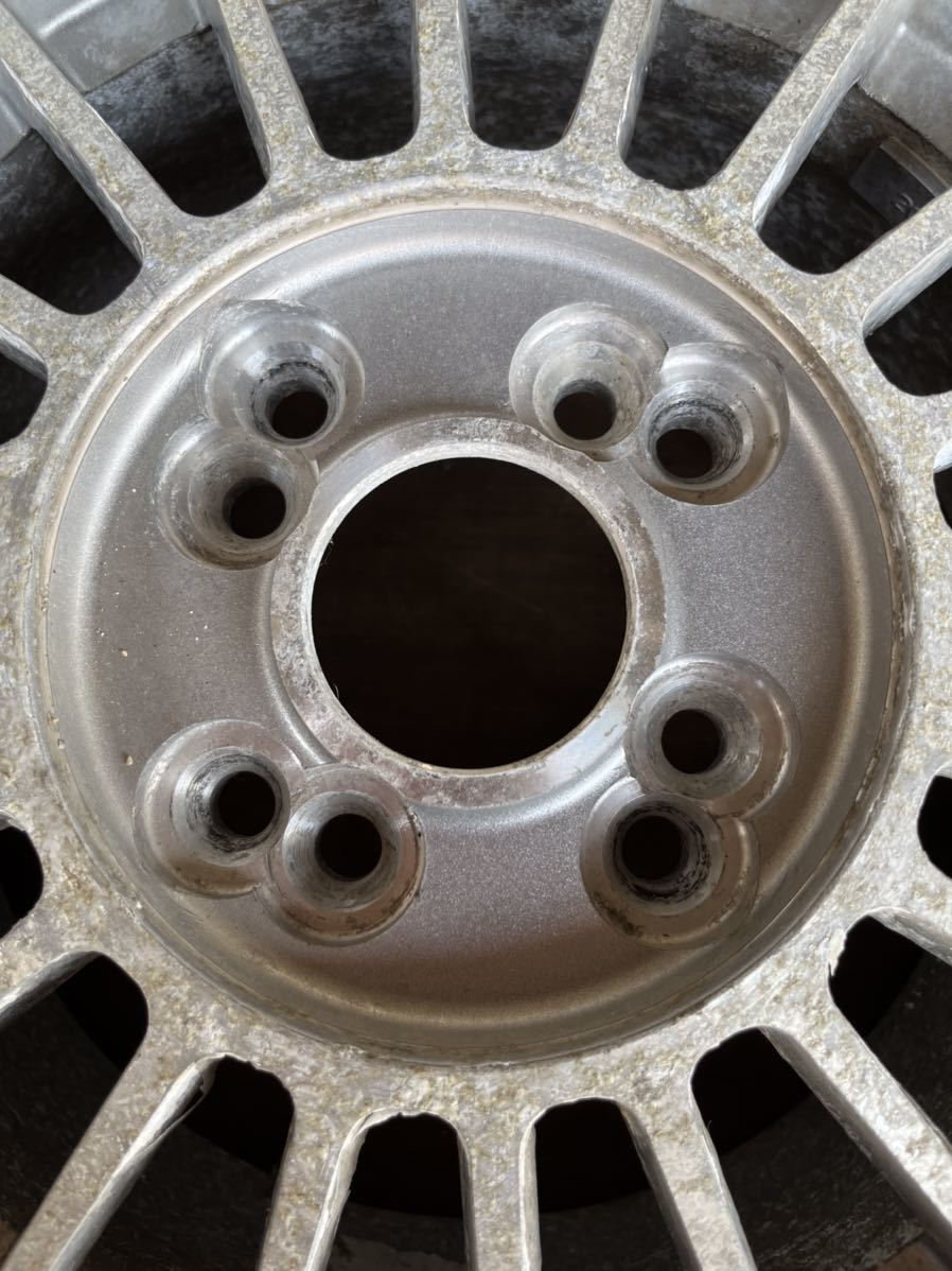 旧車 フィンホイール 13インチ 5.5J 4穴 PCD100/114.3 オフセット38 