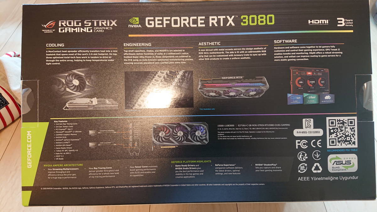 0 GeForce RTX Axial-tech LHR, TechRadar 【Non-LHR】ASUS製 Nvidia