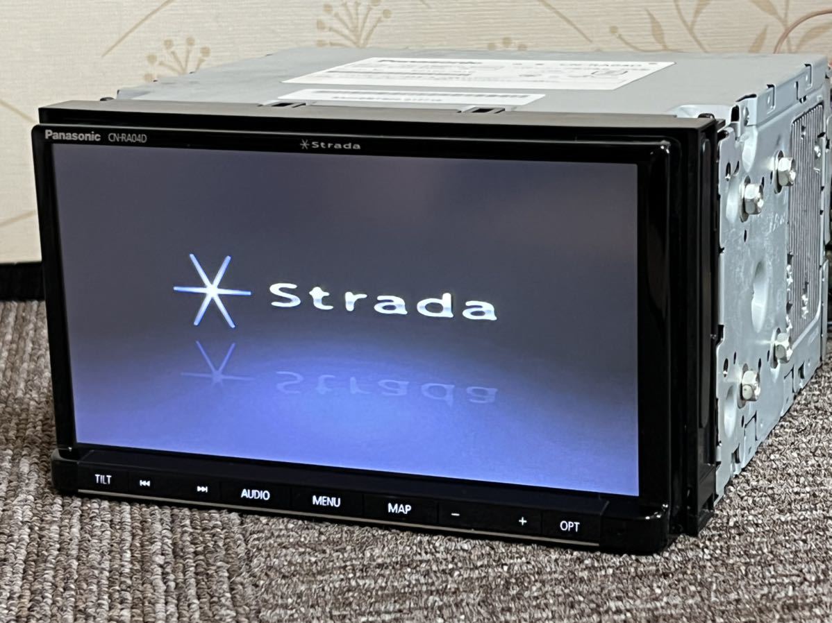 パナソニック ストラーダ CN-RA04D メモリーナビCD/DVD/地デジTV
