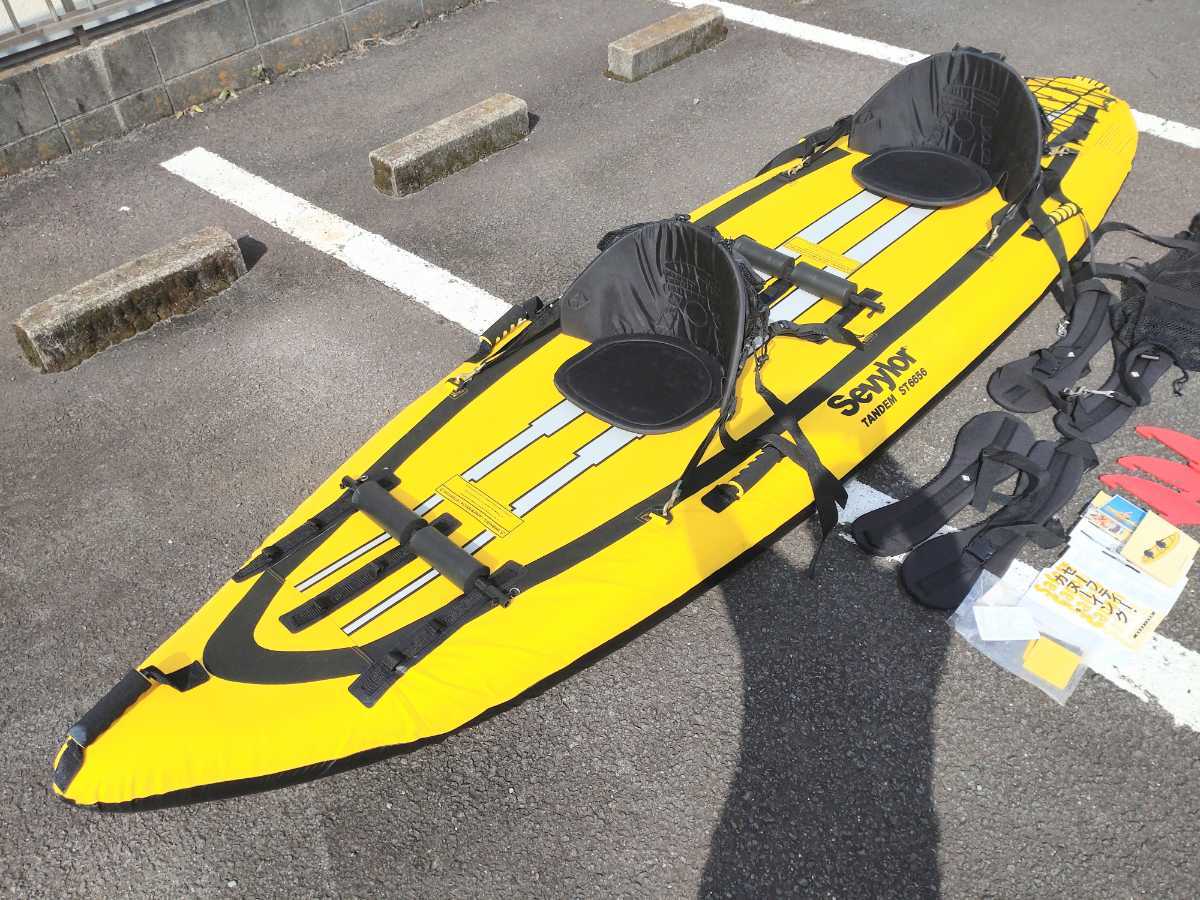セビラー Sevylor インフレータブルカヌー 2人乗り ST6656 シットオン 