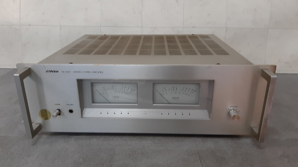 楽器、器材 Victor ステレオプリアンプ P-2020 ステレオパワーアンプ M