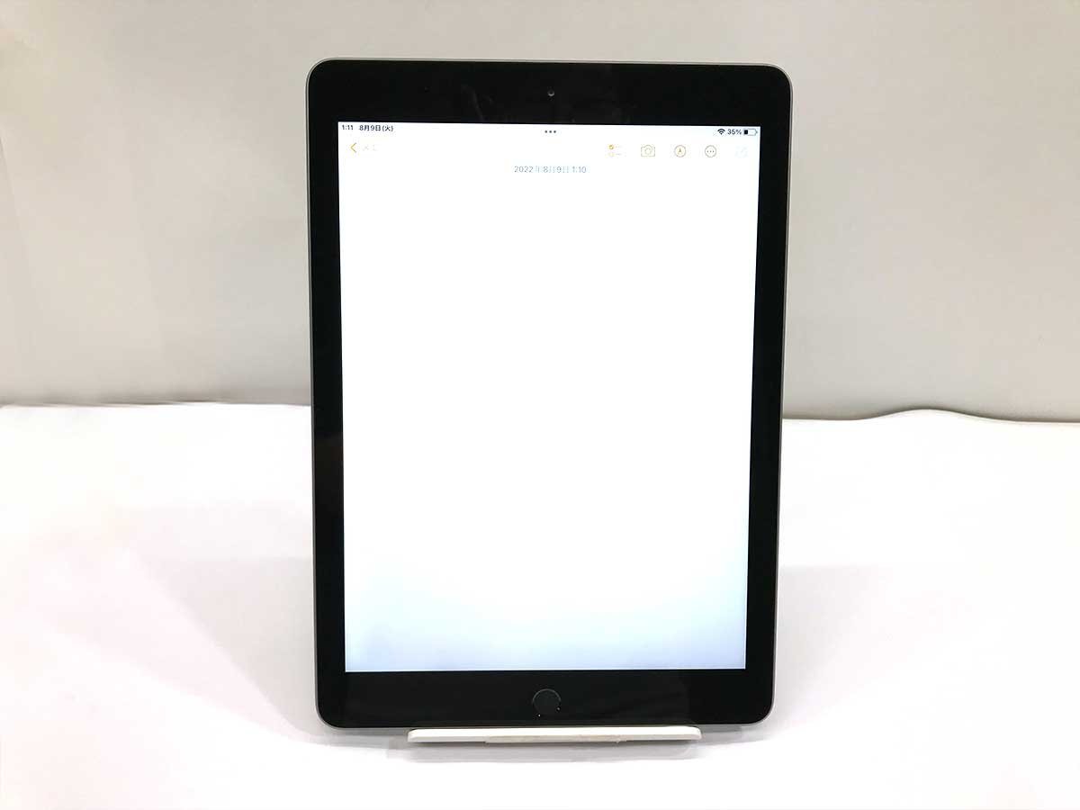 iPad Apple - 0 Wi-Fiモデル com Gray (2018) 32GB Space Wi-Fi 第6世代