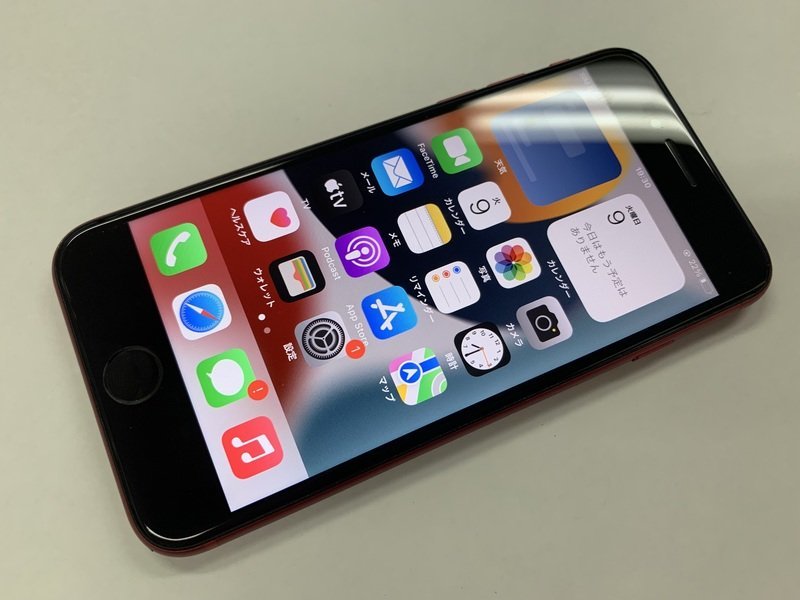 BU215 SIMフリー iPhoneSE 第2世代 レッド 64GB iPhone | Apple