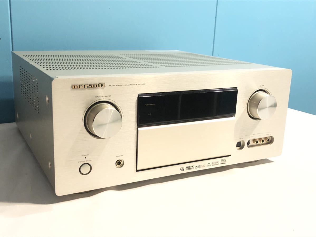 マランツ marantz AVアンプ Model PS7500取説、リモコン付属 美品